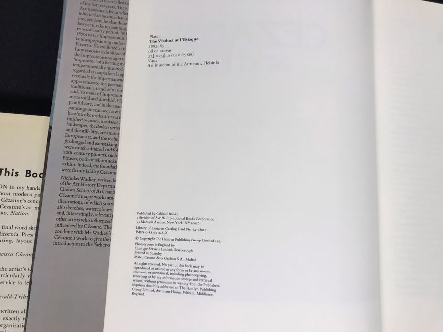 (3) Paul Cezanne Art Books (JKE) [Photo 11]