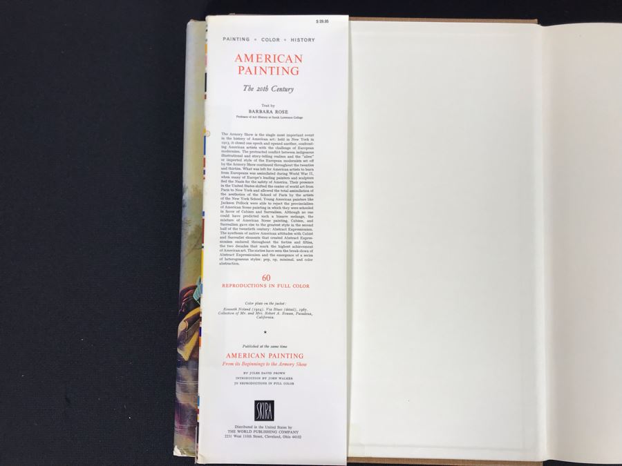 American Painting 2 Volumes Coffee Table Books Box Set 70-80455 Skira (JKE) [Photo 4]