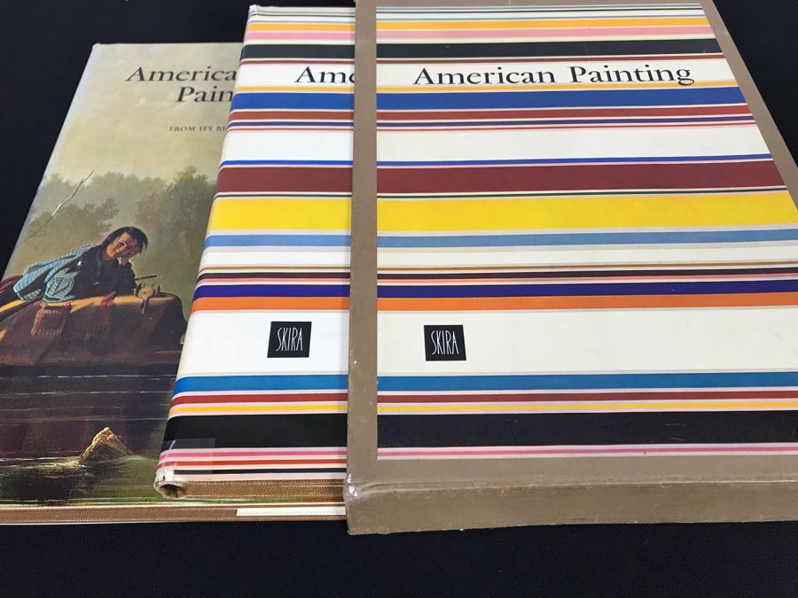 American Painting 2 Volumes Coffee Table Books Box Set 70-80455 Skira (JKE) [Photo 2]