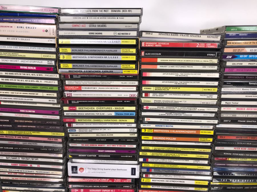 MEGA Lot Of Music CDs Including Box Sets: Jazz, Blues, Classical Over 450 CDs Retail Value $4,500+ - See Photos (USNE) [Photo 11]