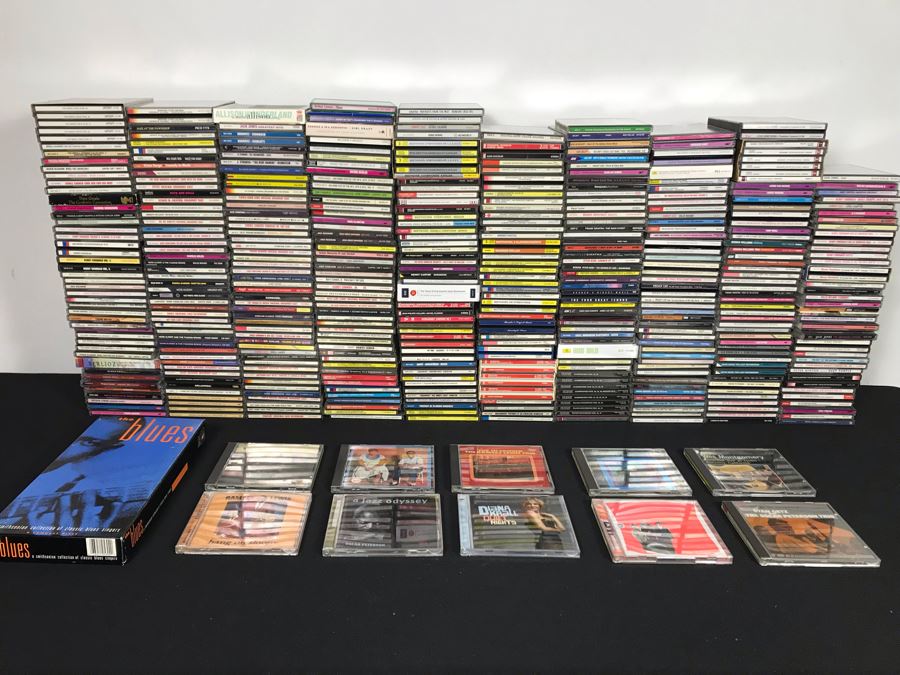 MEGA Lot Of Music CDs Including Box Sets: Jazz, Blues, Classical Over 450 CDs Retail Value $4,500+ - See Photos (USNE) [Photo 3]