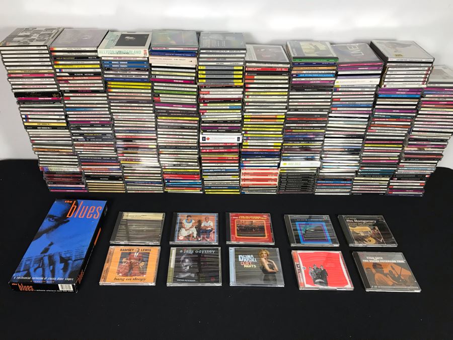MEGA Lot Of Music CDs Including Box Sets: Jazz, Blues, Classical Over 450 CDs Retail Value $4,500+ - See Photos (USNE) [Photo 1]