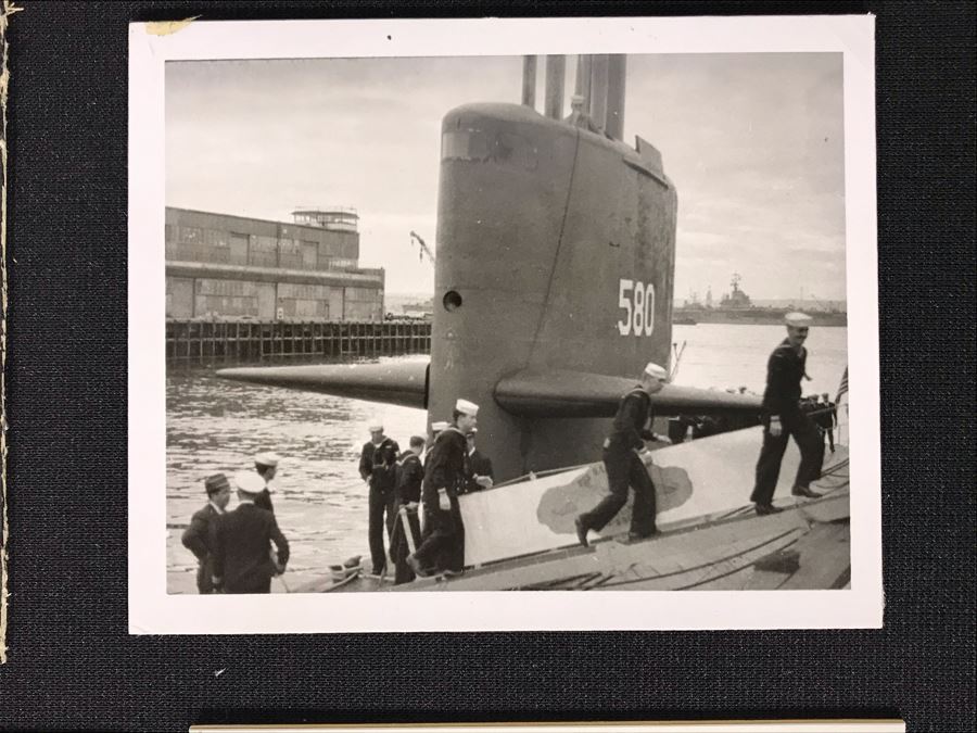Vintage USN Navy B&W Submarine Photographs From USN Captain Joseph J. Meyer Jr. [Photo 18]
