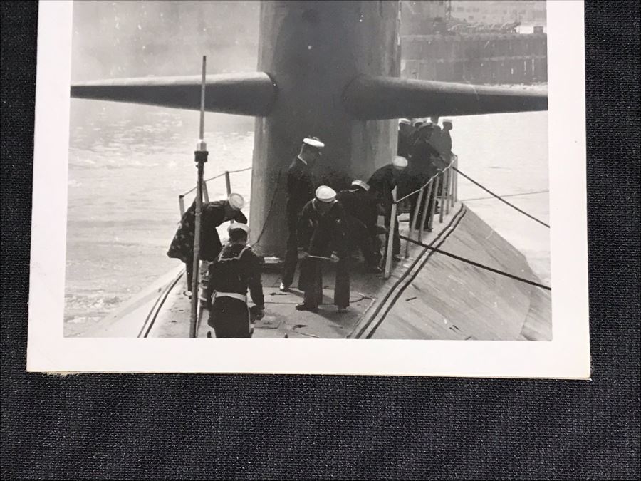 Vintage USN Navy B&W Submarine Photographs From USN Captain Joseph J. Meyer Jr. [Photo 14]