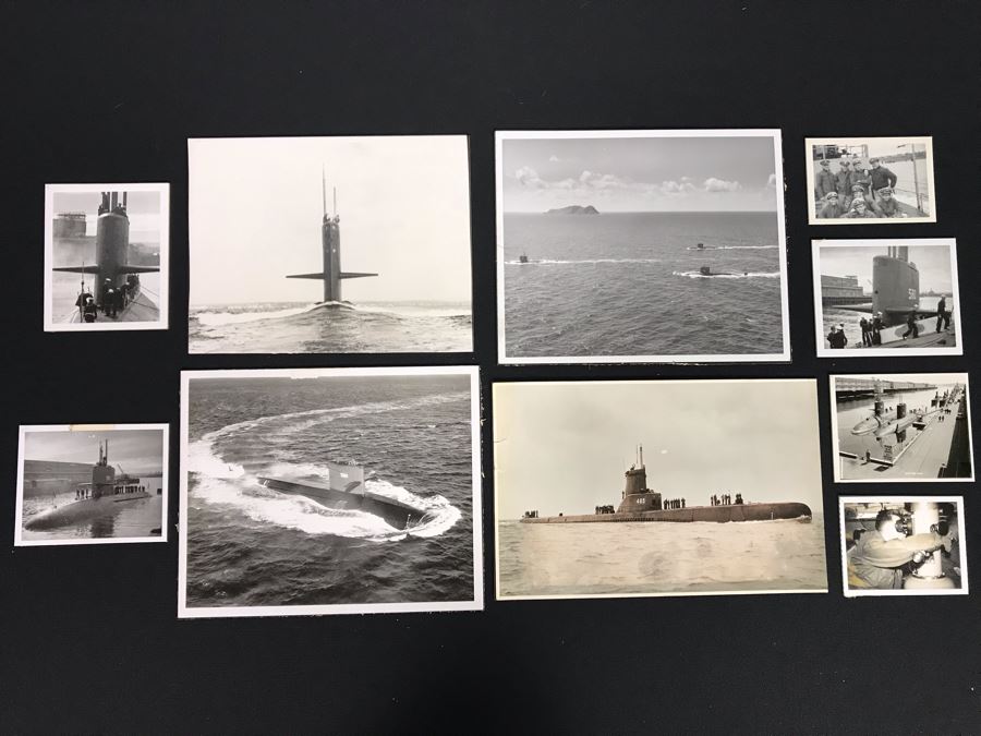 Vintage USN Navy B&W Submarine Photographs From USN Captain Joseph J. Meyer Jr. [Photo 2]