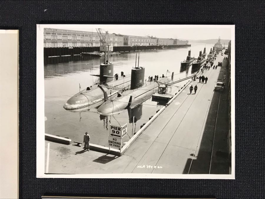 Vintage USN Navy B&W Submarine Photographs From USN Captain Joseph J. Meyer Jr. [Photo 19]