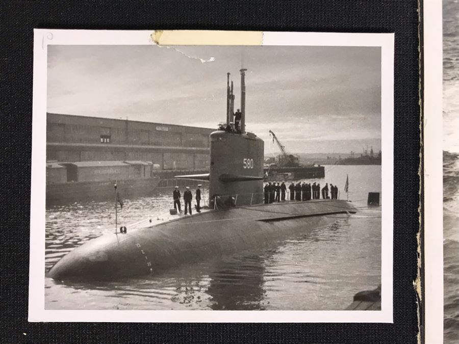 Vintage USN Navy B&W Submarine Photographs From USN Captain Joseph J. Meyer Jr. [Photo 15]