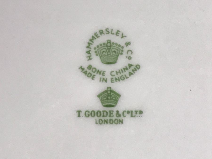 Vintage Hammersley & Co Bone China From England - Approximately 50 Pieces Total Including Coffee Pot, Tea Pot, Covered Dishes, Cups And Saucers, Toaster Holders, Creamers (MOE) [Photo 22]