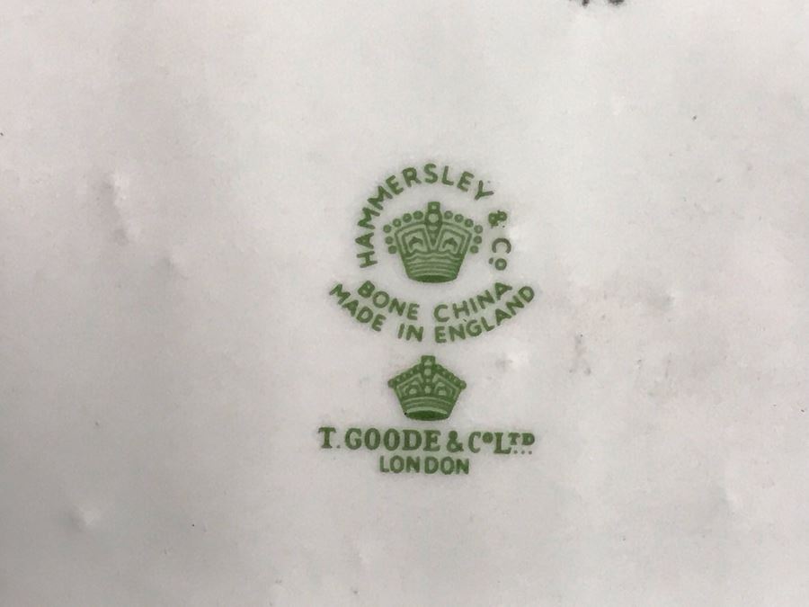 Vintage Hammersley & Co Bone China From England - Approximately 50 Pieces Total Including Coffee Pot, Tea Pot, Covered Dishes, Cups And Saucers, Toaster Holders, Creamers (MOE) [Photo 23]