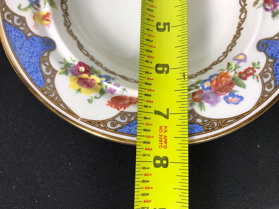 Vintage Hammersley & Co Bone China From England - Approximately 50 Pieces Total Including Coffee Pot, Tea Pot, Covered Dishes, Cups And Saucers, Toaster Holders, Creamers (MOE) [Photo 26]