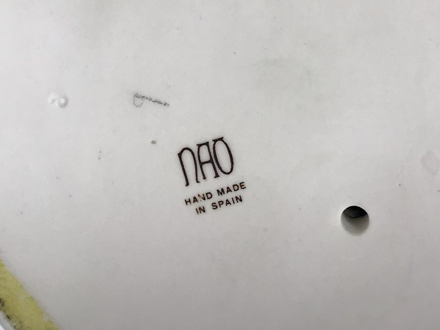 NAO Tall Porcelain Figurine Of Man / Boy Playing Flute Made In Spain 15'H [Photo 8]