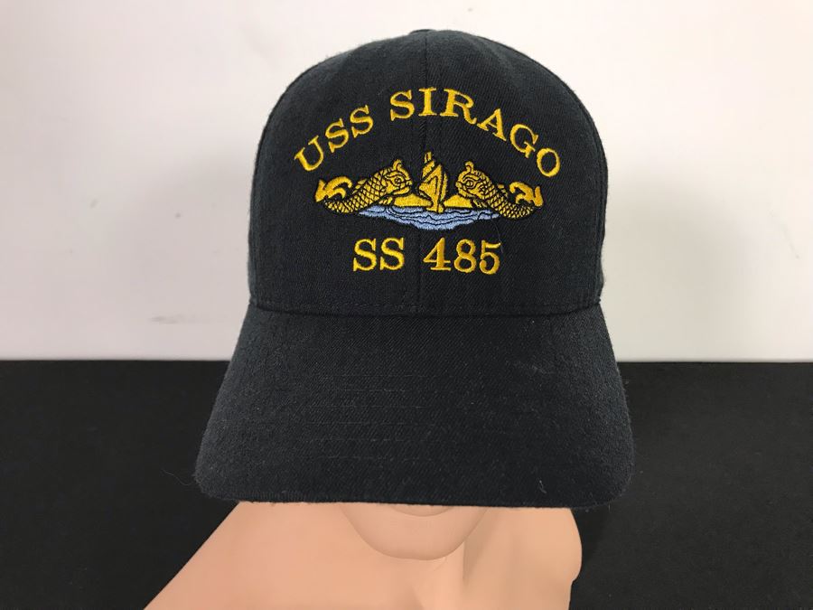 USN USS Sirago SS 485 Submarine Baseball Hat (USNE) [Photo 1]