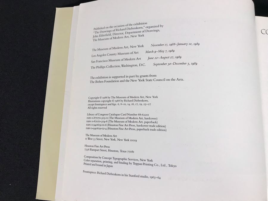 Pair Of Richard Diebenkorn Art Books (JKE) [Photo 7]