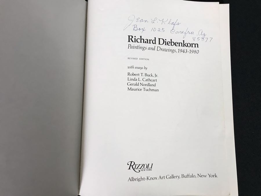 Pair Of Richard Diebenkorn Art Books (JKE) [Photo 8]