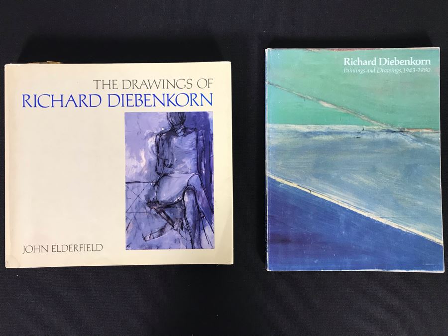 Pair Of Richard Diebenkorn Art Books (JKE) [Photo 1]