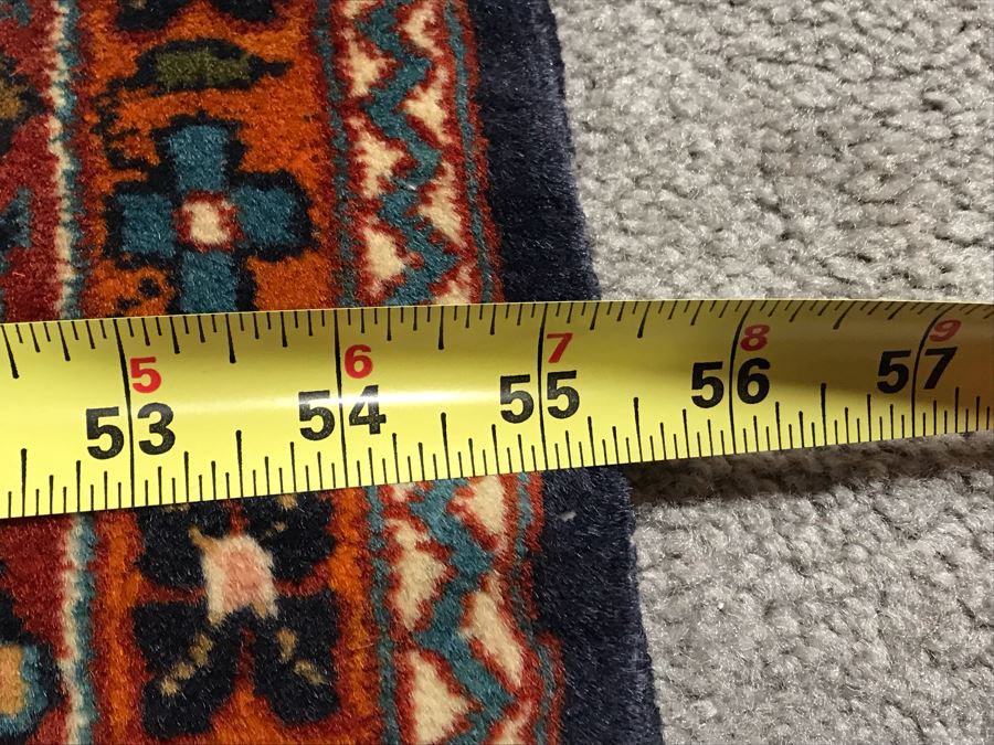 Impressive Wool And Silk Blend Persian Area Rug With Detailed Designs Over 300Knots/Sq In - 4'7' X 8' (OHE) [Photo 20]