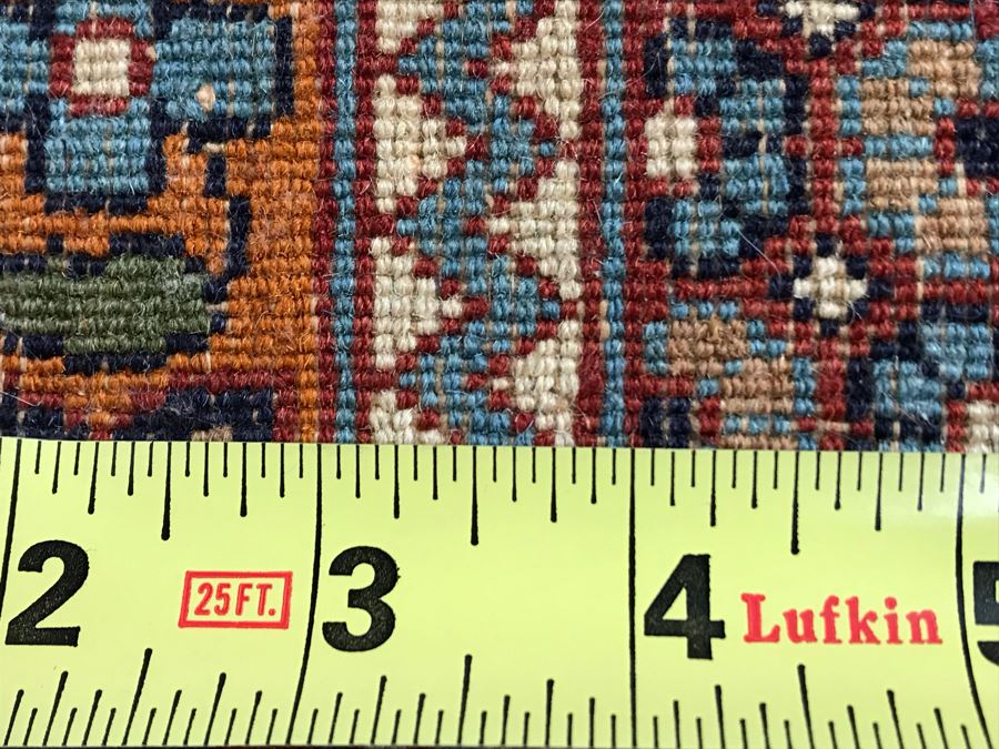 Impressive Wool And Silk Blend Persian Area Rug With Detailed Designs Over 300Knots/Sq In - 4'7' X 8' (OHE) [Photo 19]