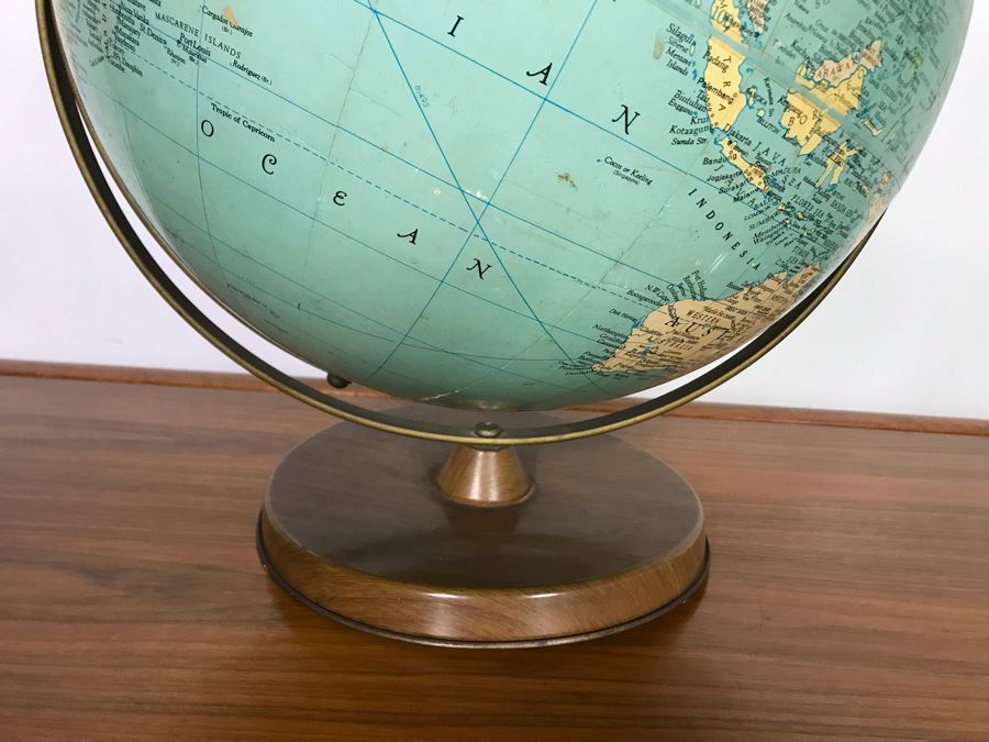Vintage Mid-Century Replogle 16' Reference Globe (OHE) [Photo 6]