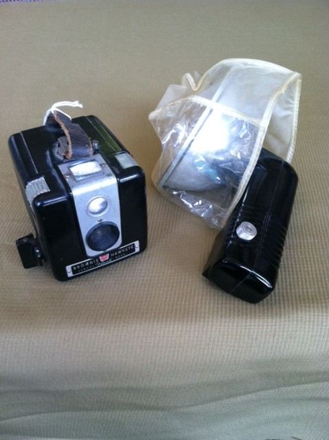 Kodak Brownie Hawkeye Camera with Flash