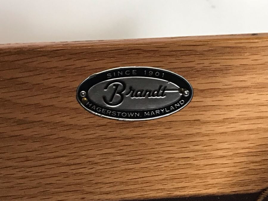 Vintage Brandt Furniture Wooden Silverware Storage Chest With Four Lockable Drawers (Comes With Three Skeleton Keys) 23W X 16D X 41H (OHE) [Photo 17]