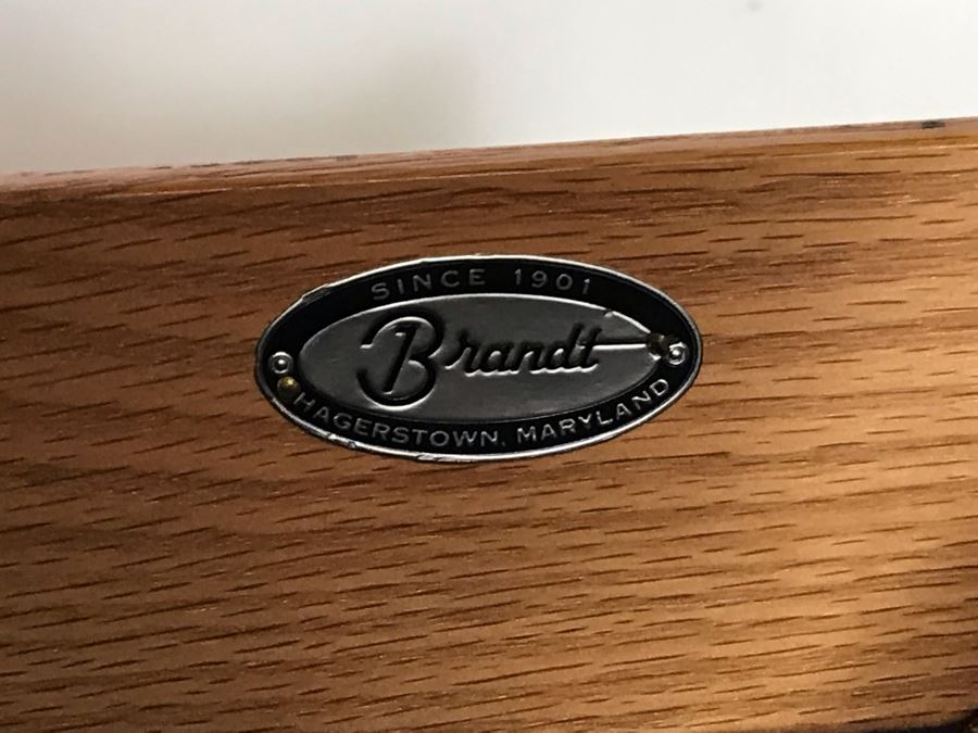 Vintage Brandt Furniture Wooden Silverware Storage Chest With Four Lockable Drawers (Comes With Three Skeleton Keys) 23W X 16D X 41H (OHE) [Photo 16]