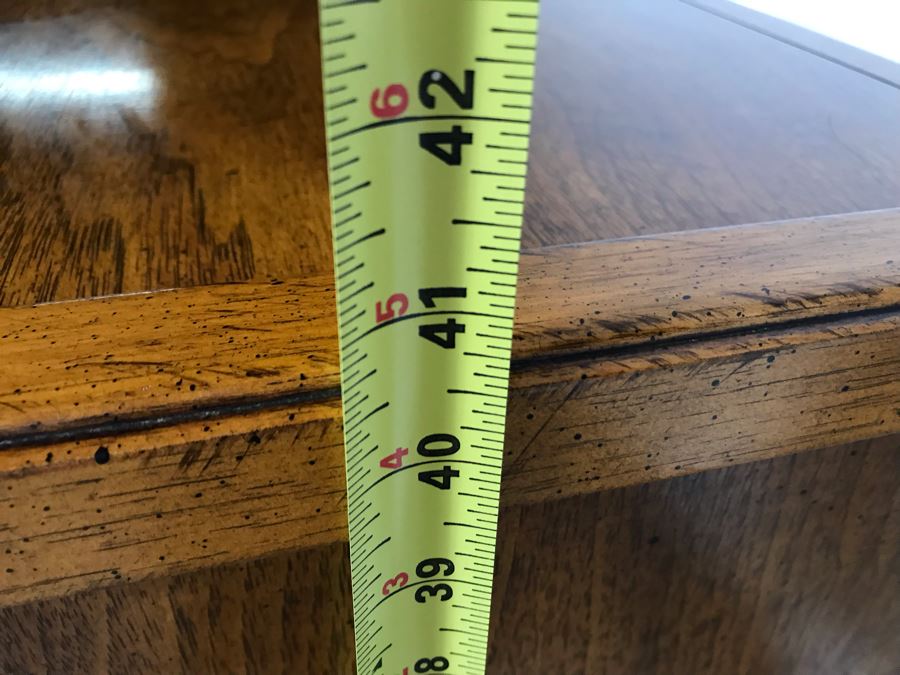 Vintage Brandt Furniture Wooden Silverware Storage Chest With Four Lockable Drawers (Comes With Three Skeleton Keys) 23W X 16D X 41H (OHE) [Photo 21]