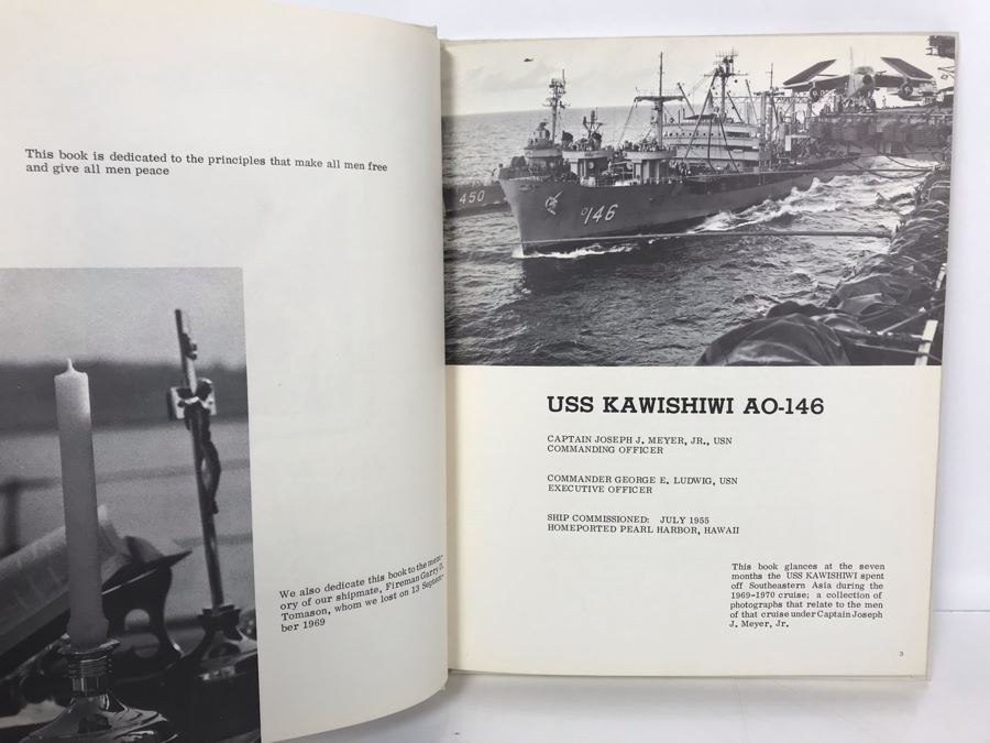 USS Kawishiwi AO-146 Cruise Book Special K Westpac Cruise Vietnam 1969-1970 [Photo 6]