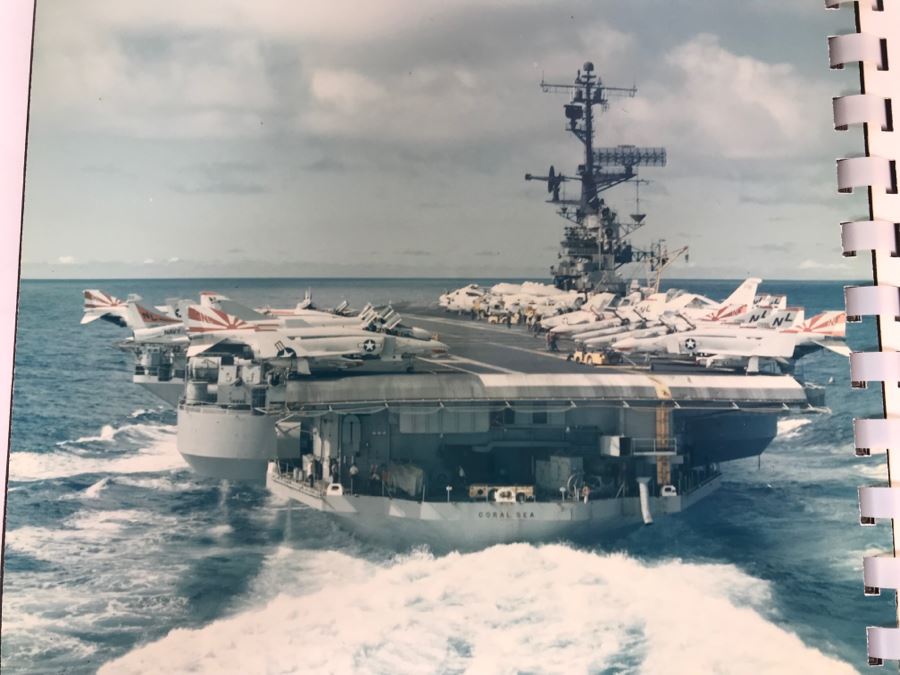William H. Harris, RADM, USN (Ret.) Personal Cruise Book USS Coral Sea Yankee Station June 1972 [Photo 4]