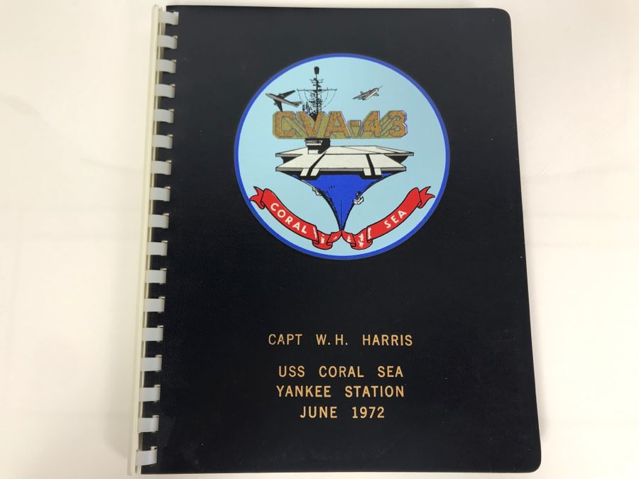 William H. Harris, RADM, USN (Ret.) Personal Cruise Book USS Coral Sea Yankee Station June 1972 [Photo 5]