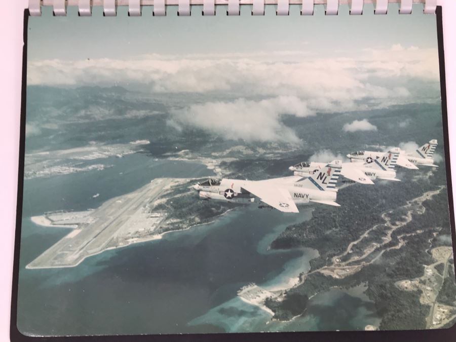 William H. Harris, RADM, USN (Ret.) Personal Cruise Book USS Coral Sea Yankee Station Feb 1972 [Photo 3]