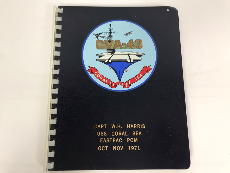 William H. Harris, RADM, USN (Ret.) Personal Cruise Book USS Coral Sea EASTPAC POM Oct Nov 1971 [Photo 5]