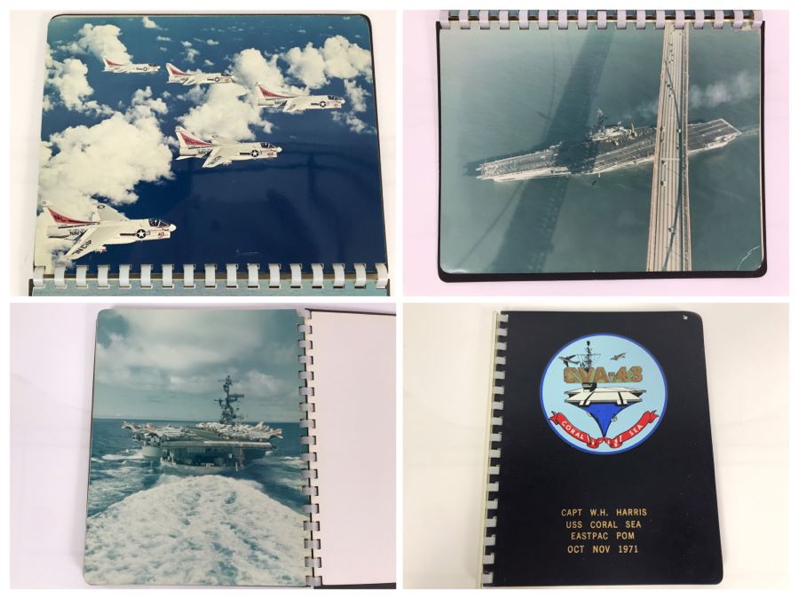 William H. Harris, RADM, USN (Ret.) Personal Cruise Book USS Coral Sea EASTPAC POM Oct Nov 1971 [Photo 1]