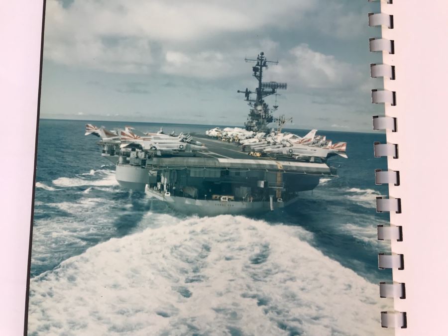 William H. Harris, RADM, USN (Ret.) Personal Cruise Book USS Coral Sea Enroute WESTPAC Nov Dec 1971 [Photo 4]