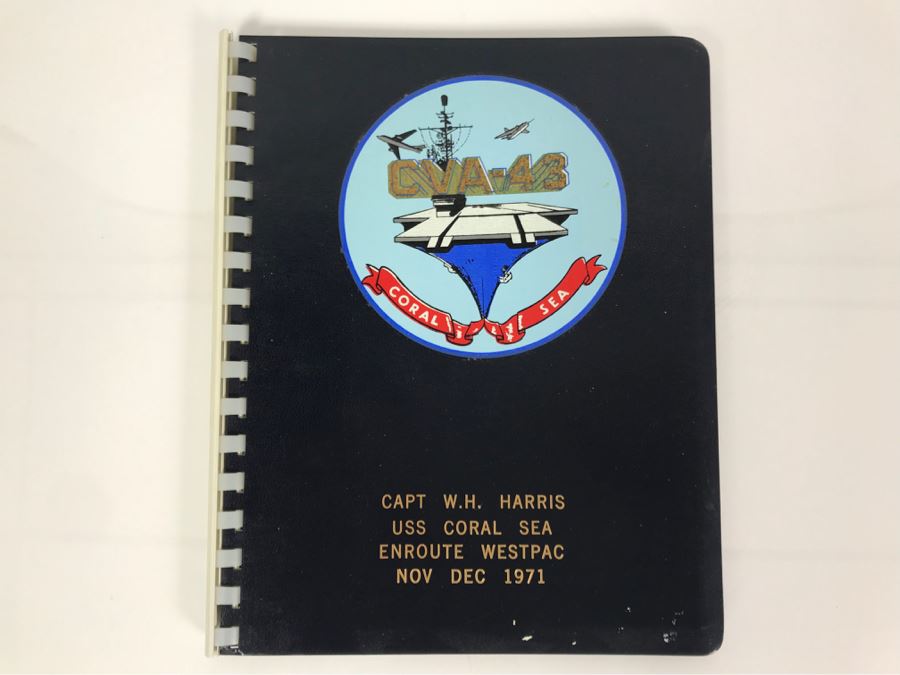 William H. Harris, RADM, USN (Ret.) Personal Cruise Book USS Coral Sea Enroute WESTPAC Nov Dec 1971 [Photo 5]