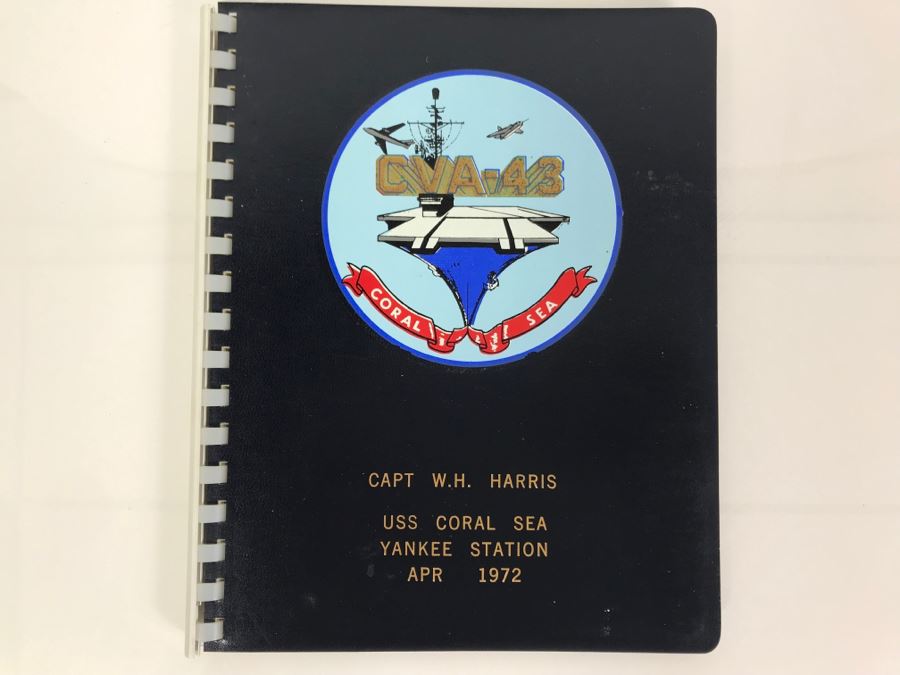 William H. Harris, RADM, USN (Ret.) Personal Cruise Book USS Coral Sea Yankee Station Apr 1972 [Photo 4]