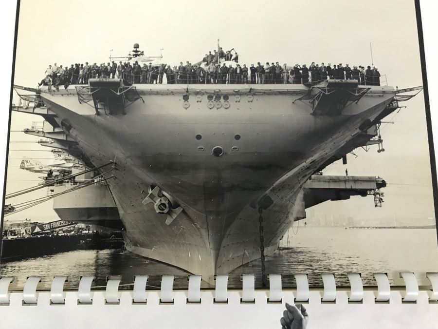 William H. Harris, RADM, USN (Ret.) Personal Cruise Book USS Coral Sea WESTPAC Departure 12 Nov 1971 [Photo 3]