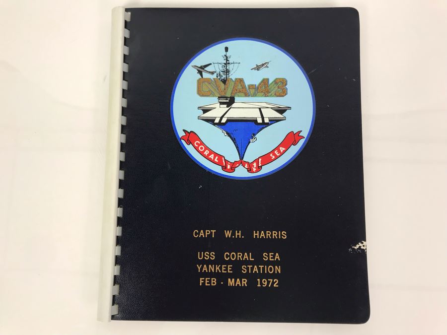 William H. Harris, RADM, USN (Ret.) Personal Cruise Book USS Coral Sea Yankee Station Feb-Mar 1972 [Photo 5]
