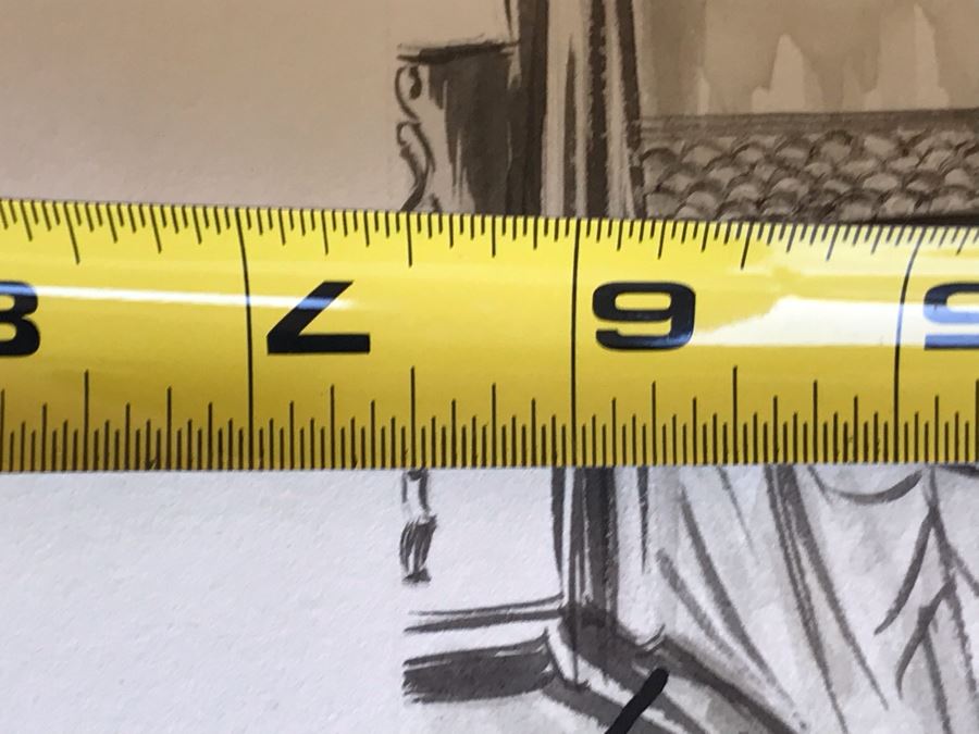 Original Illustration 'Utter Elegance By Jean Klafs Interiors - Newport Beach - See Her Exciting Laguna-Niguel Model Home!' 6 X 10 [Photo 6]