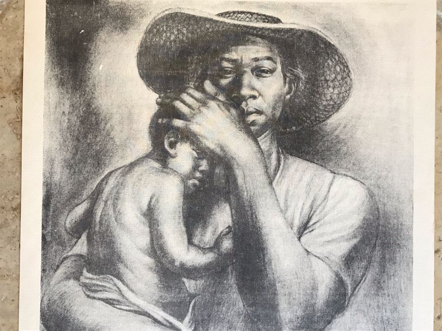 Vintage Print By Charles Wilbert White 'If I Cannot Do GREAT THINGS, I Can Do SMALL THINGS In a GREAT WAY.' 11 X 17 (JKE) [Photo 4]