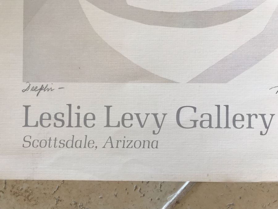 Hand Signed James Harrill Art Poster From Leslie Levy Gallery / S. Rudy Gallery 28 X 24 (JKE) [Photo 5]