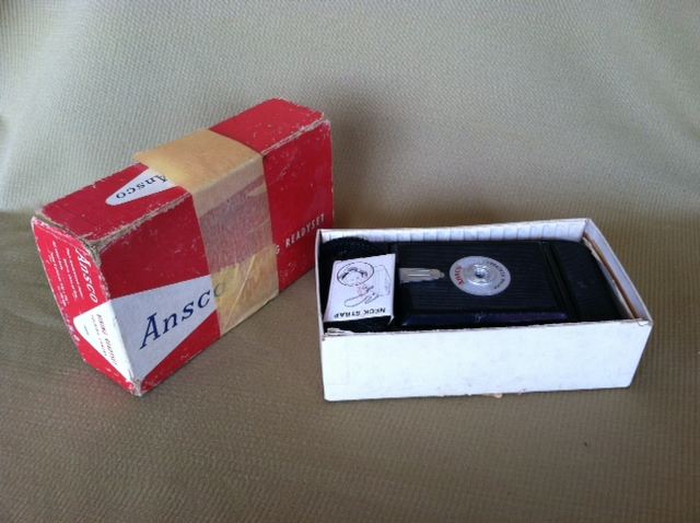 Ansco Viking Readyset Folding Camera with Original Box