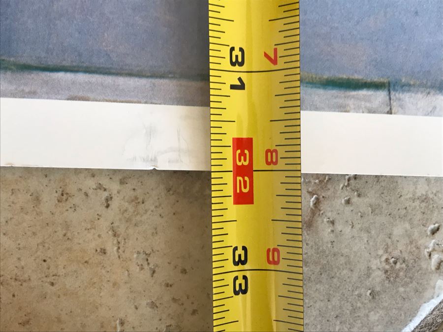 Vintage 1977 Richard Diebenkorn Art Poster From Los Angeles County Museum Of Art Featuring 'Ocean Park #49' Oil On Canvas 24 X 32 (JKE) [Photo 6]