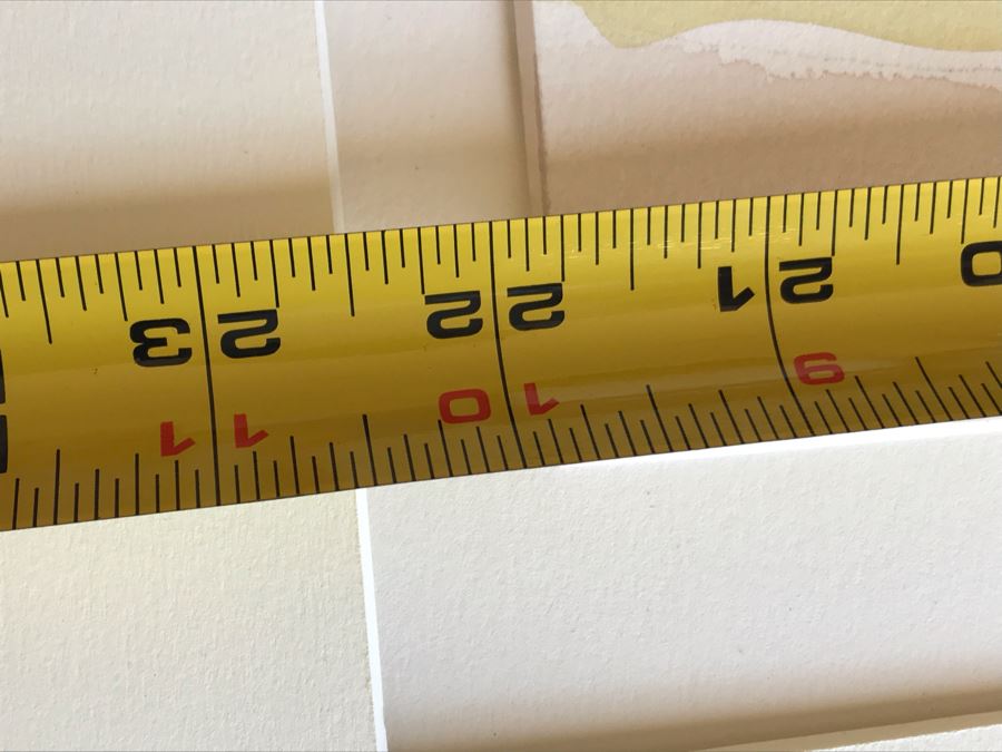 Original Jean Klafs Watercolor Painting Titled 'Oaxaca Market' Mexico 22 X 15 [Photo 7]