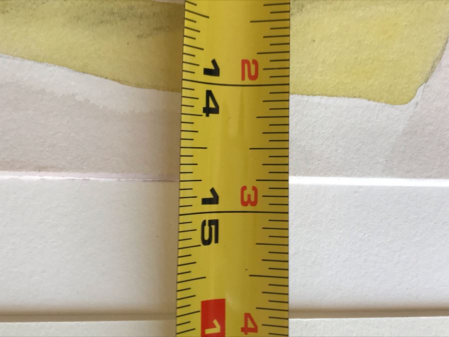 Original Jean Klafs Watercolor Painting Titled 'Oaxaca Market' Mexico 22 X 15 [Photo 8]