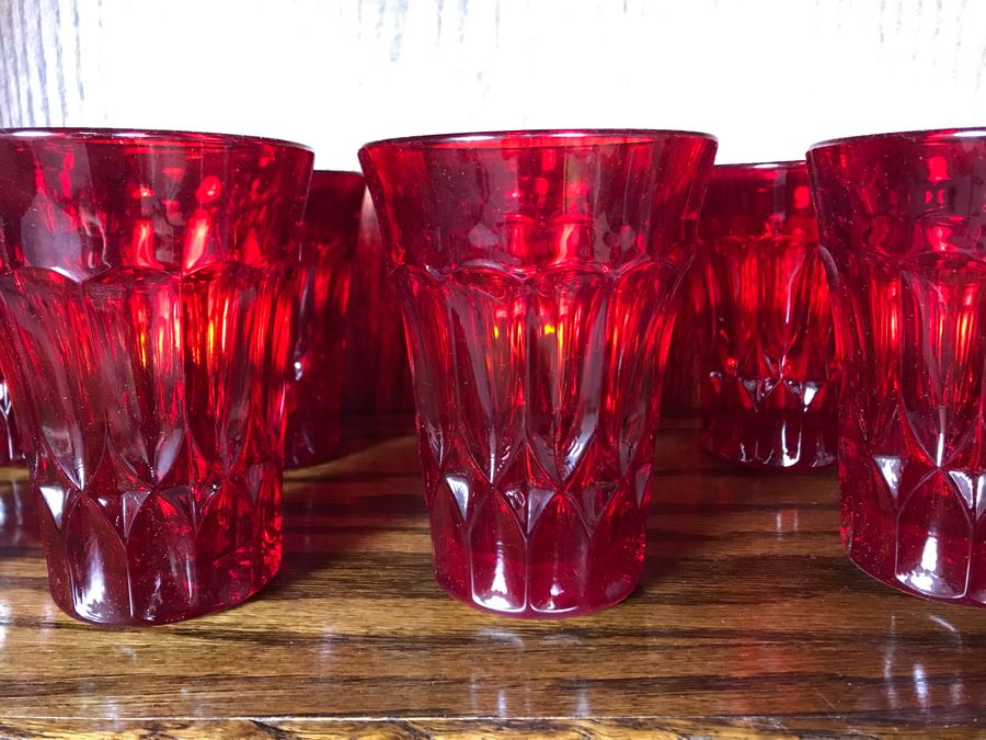 JUST ADDED - (10) Ruby Red Glasses 5H [Photo 4]