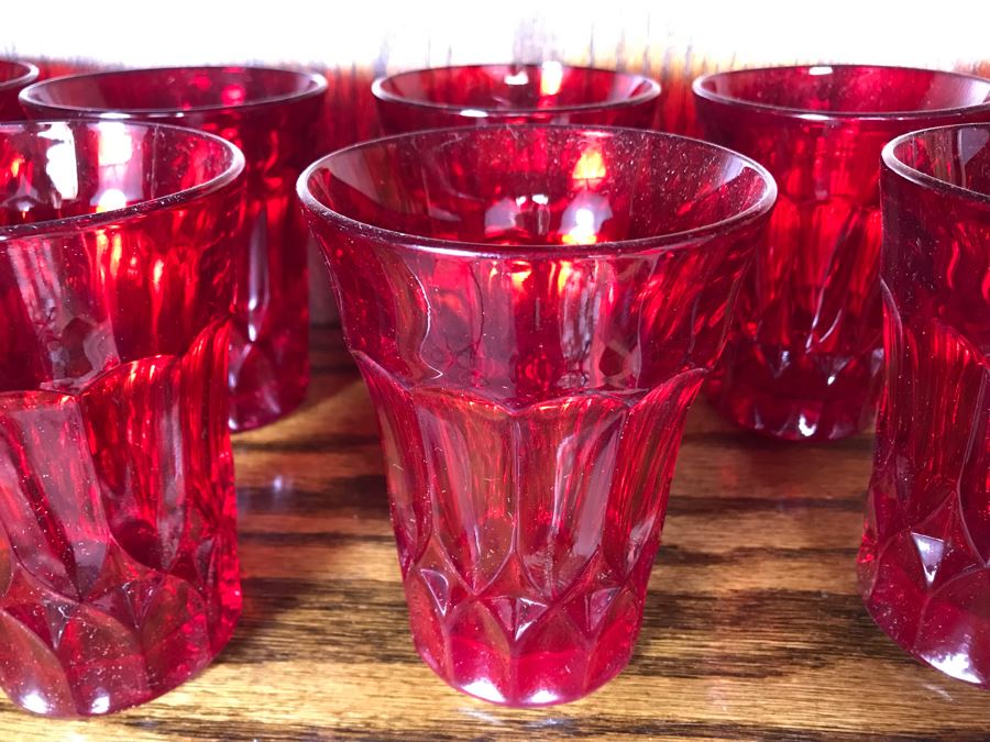 JUST ADDED - (10) Ruby Red Glasses 5H [Photo 6]