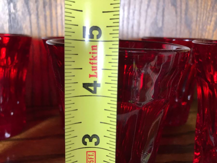 JUST ADDED - (10) Ruby Red Glasses 5H [Photo 8]