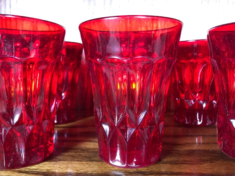 JUST ADDED - (10) Ruby Red Glasses 5H [Photo 5]