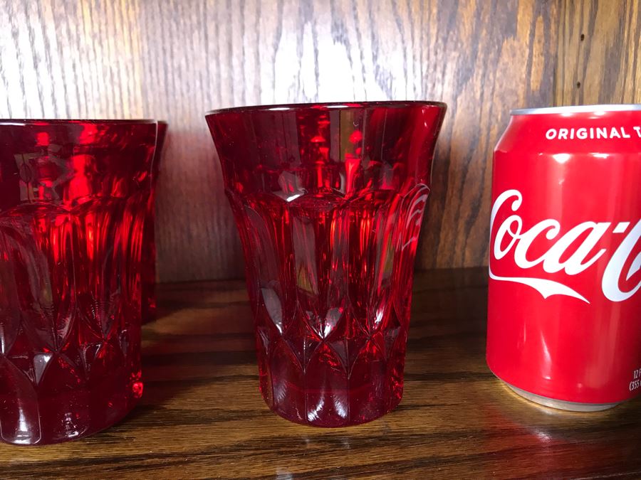 JUST ADDED - (10) Ruby Red Glasses 5H [Photo 7]