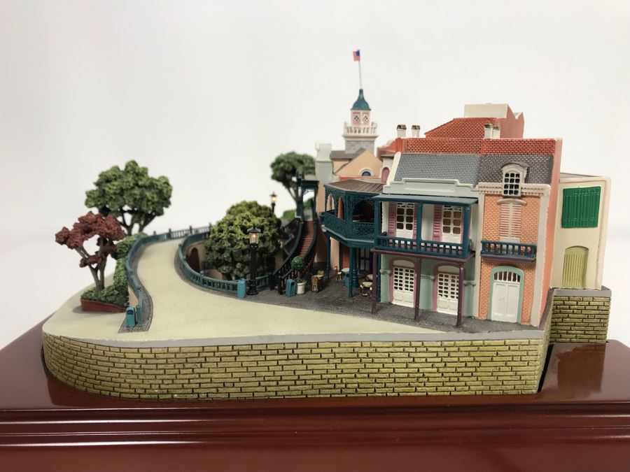 HAND SIGNED By Robert Olszewski First Edition Pirates Of The Caribbean And The Disney Gallery The Art Of Disney Theme Park Attraction Miniature Model With Box And 2 Scenes And Certificate Of Authenticity 9.5W X 10.5D X 6H DL1006 (Estimate $1,500-$2,000) [Photo 23]